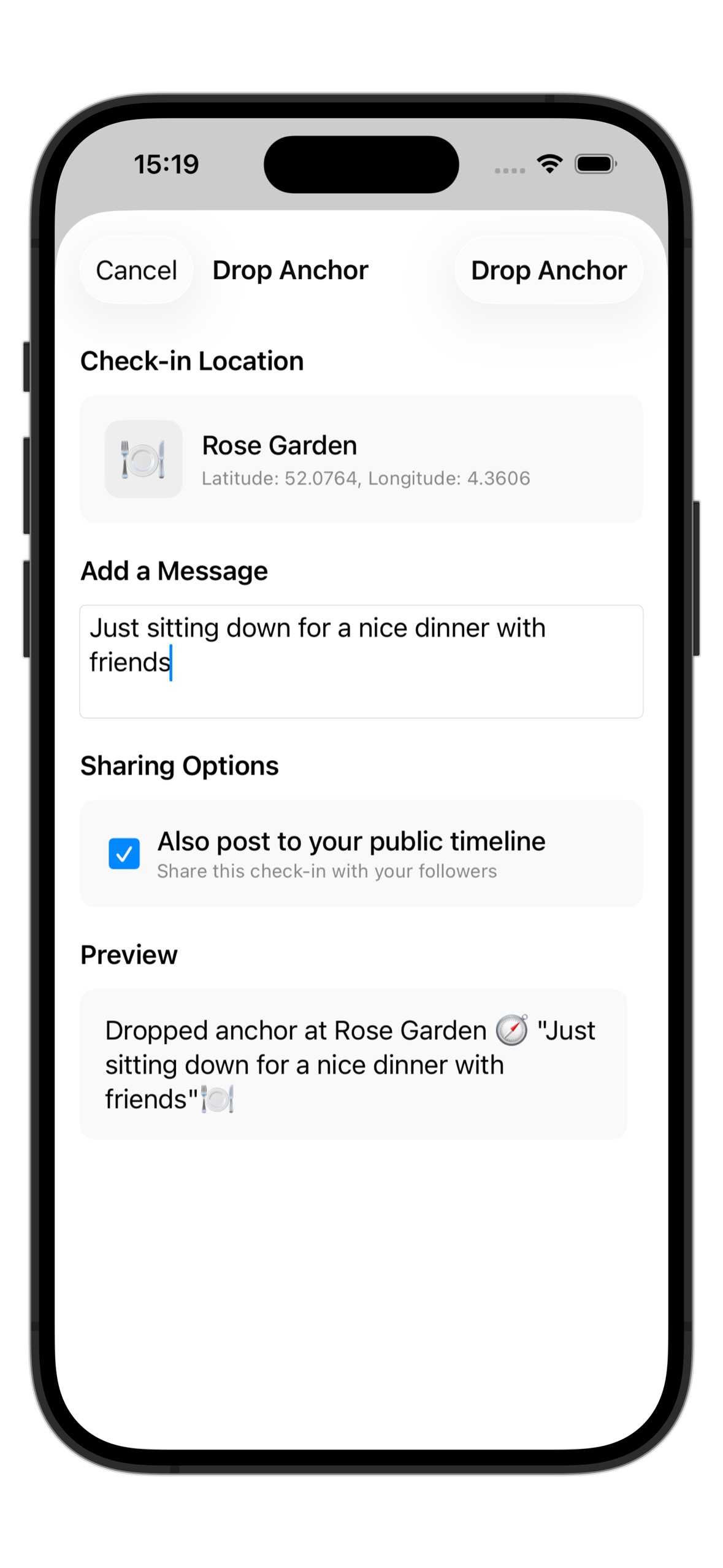 Message Compose