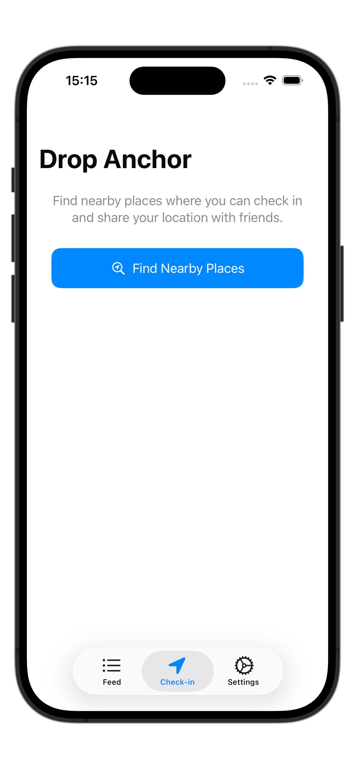 Check-in Tab